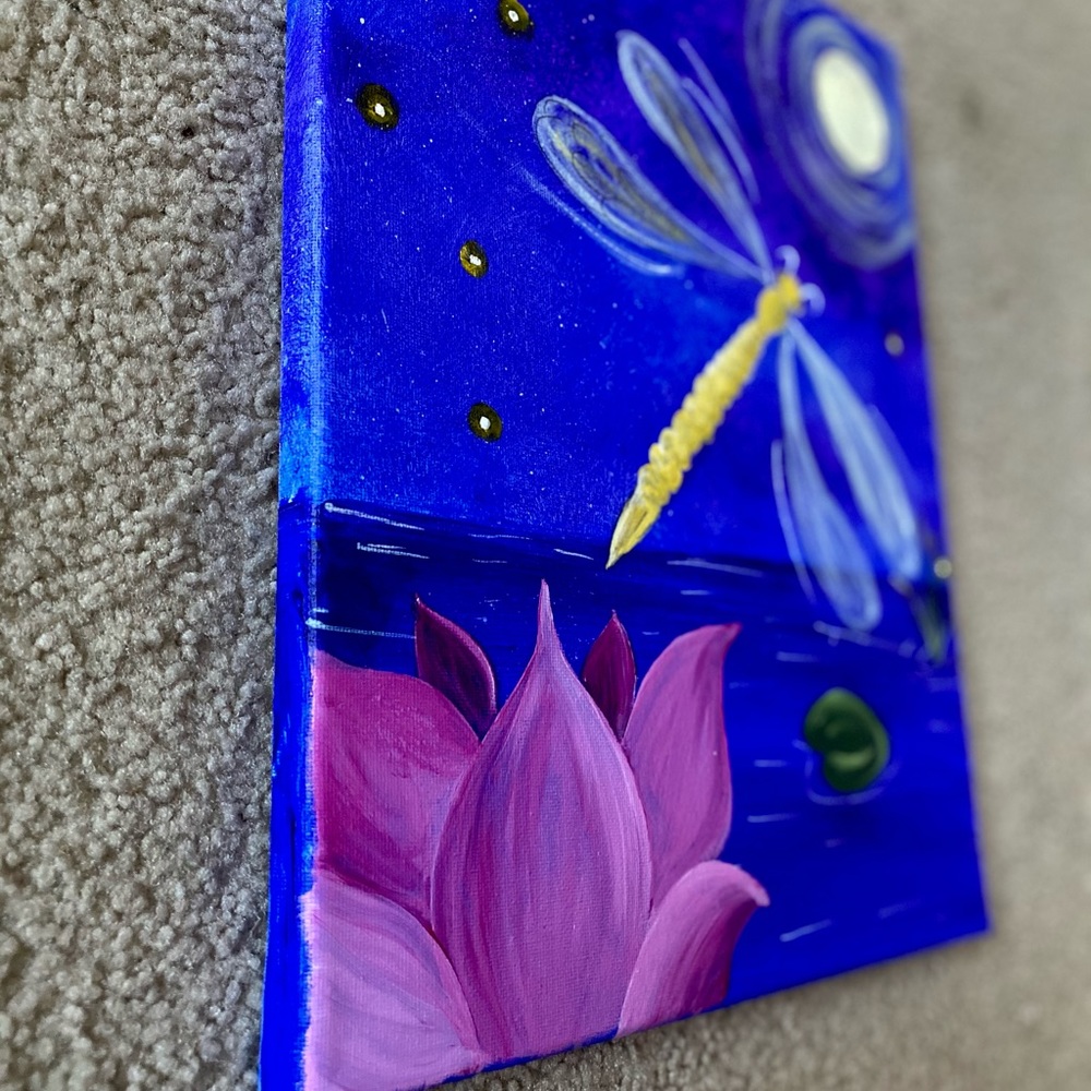 Dragonfly painting - Picture 3 of 4